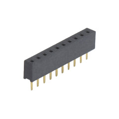 Pitch 2.00mm 180° 单排 DIP U型排母 PC 2.8